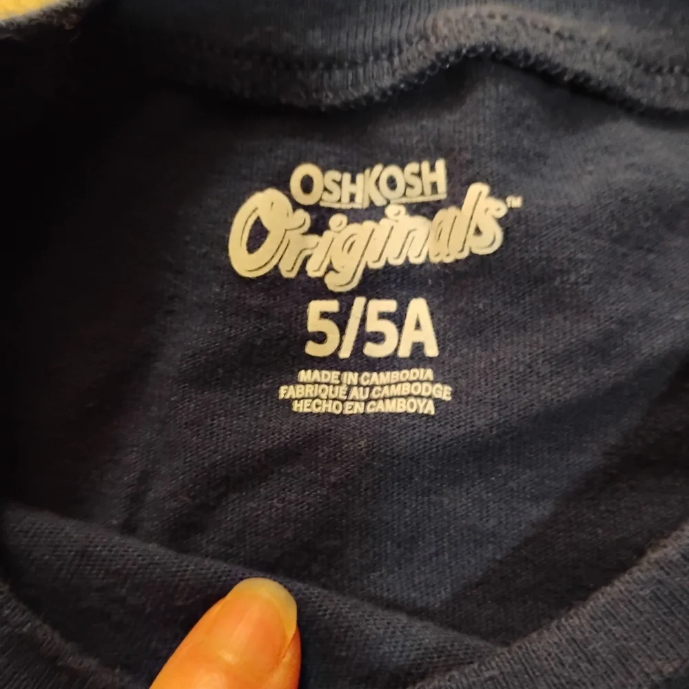 OshKosh B'gosh Navy Red & Blue Popsicle Tee